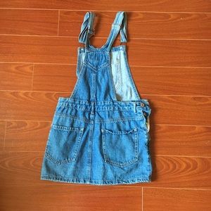 denim forever 21 overall dress ( small)